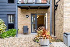 French doors to apartment- click for photo gallery